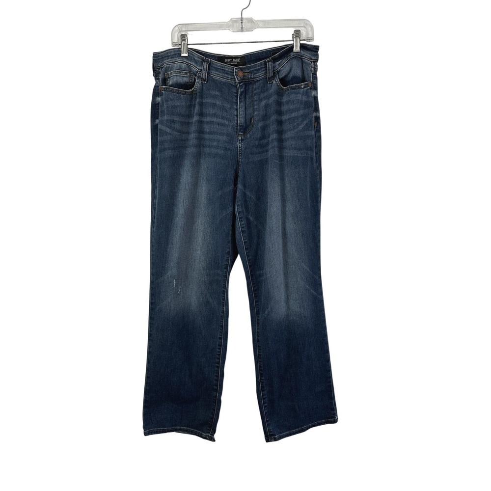 Judy Blue‎ Straight Fit Jeans Womens Size 9/29 High Rise Stretch Comfort Denim